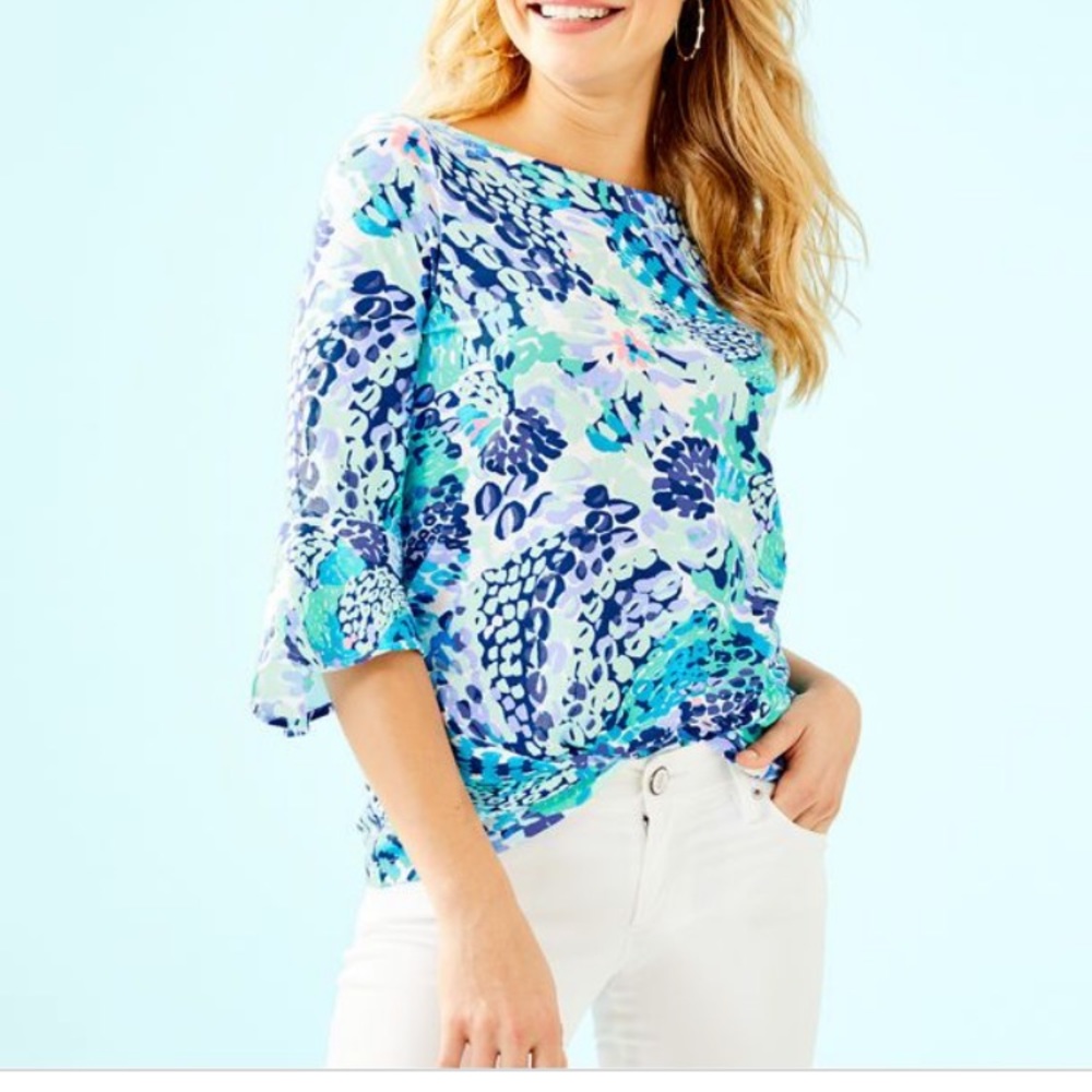 Lilly Pulitzer Fontaine Top